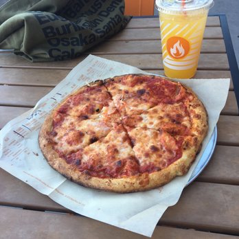 Blaze Pizza - Simple pie with mango water - Salad Near Me - Palmdale, California Blaze Pizza - Simple pie with mango water - Salad Near Me - Palmdale, California