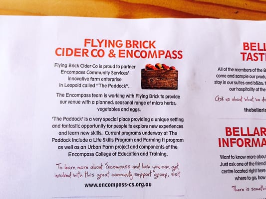 Menu photo 3 Flying Brick Cider Co Wallington, VIC Menu photo 3 Flying Brick Cider Co Wallington, VIC
