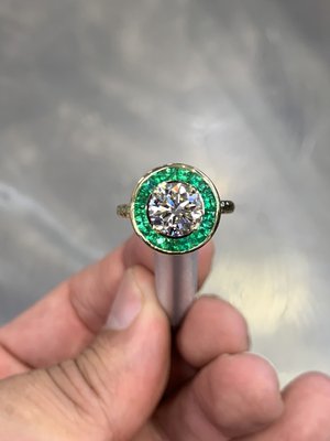 Custom made Color stone rings - Choose from our amazing selection of sapphires, emerald, rubies or colored diamonds along with your favorite design and metal and leave the rest to us! We can curate your dream design in less than 30 days.