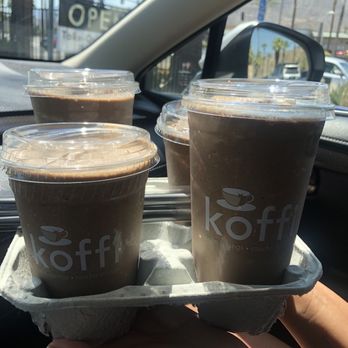 Koffi - frozen malted mochas with almond milk - Coffee & Tea Near Me - Rancho Mirage, California Koffi - frozen malted mochas with almond milk - Coffee & Tea Near Me - Rancho Mirage, California