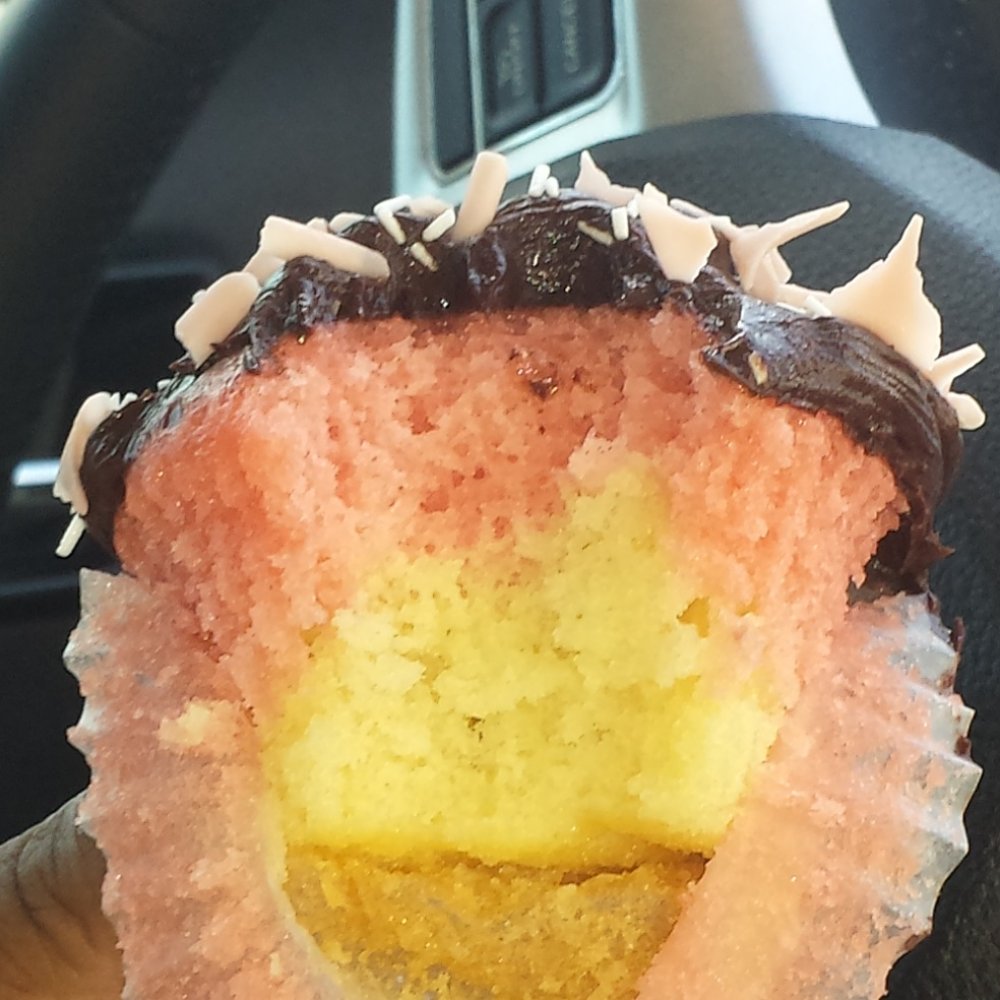 Frosted Cupcakery - Neopolitain  (March) Flavor of the month. - Bakeries Near Me - Long Beach, California