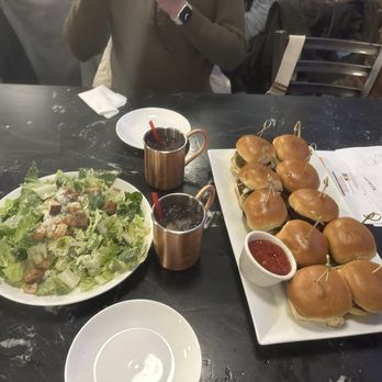 Iron Bar - Salad and beef sliders - Bars Near Me - Morristown, New Jersey