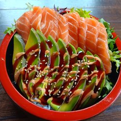 Tibetan Japanese Restaurant - Salmon don