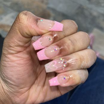 Rose Nails - Acrylic Nail Tip Set - Nail Salons Near Me - Akron, Ohio Rose Nails - Acrylic Nail Tip Set - Nail Salons Near Me - Akron, Ohio