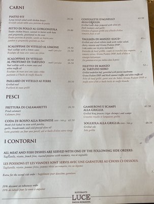 Menu photo 4 Ristorante Luce Bern, BE