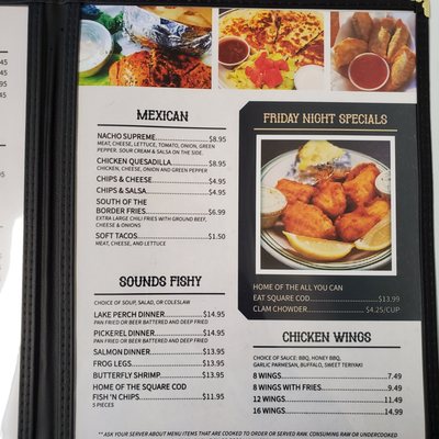 Menu photo 2 Lakeport Tavern Lakeport, MI