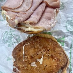 Arbys - Opened to show the quality n quantity