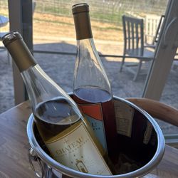 Chateau Sainte Genevieve Winery - I purchased the inaugural White and my husband purchased a Catawba!
