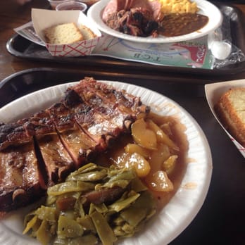 Jacks Bar-B-Que - Rib plate and combo plate - Barbeque Near Me - Nashville, Tennessee