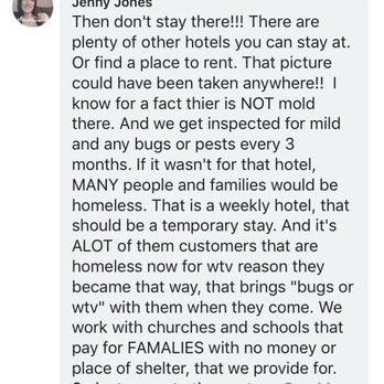 Americas Best Value Inn & Suites Monroe - Employee that works there commenting on my review on Facebook - Hotels Near Me - Monroe, Michigan