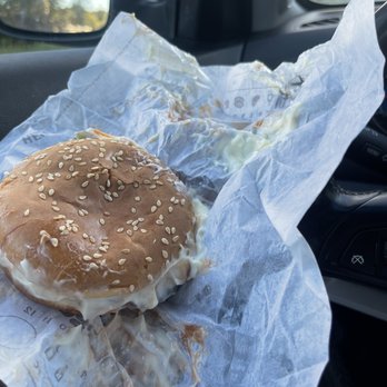 Burger King - the inside of a car - Fast Food Near Me - Monticello, New York