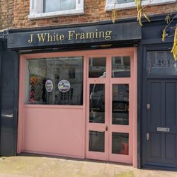 J White Framing - Shop front