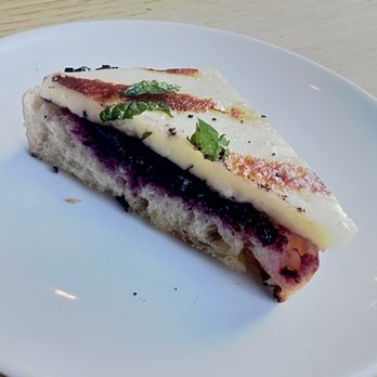 The Black Cypress - Halloumi cheese sandwich - New American Near Me - Pullman, Washington The Black Cypress - Halloumi cheese sandwich - New American Near Me - Pullman, Washington