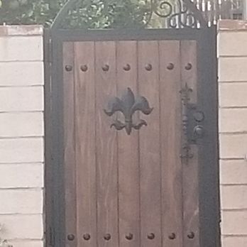 Mex Iron Artwork - Here's a picture of my gate Gustavo made for my house. Absolutely love it!!! See review above. - Fences & Gates Near Me - Fontana, California