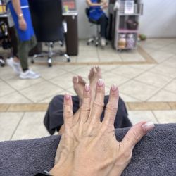 Village Nails & Spa - Gel fill/Gel Pedicure