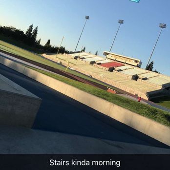 Buchanan High School - Veteran's Stadium - Nice fresh morning to workout - Stadiums & Arenas Near Me - Clovis, California