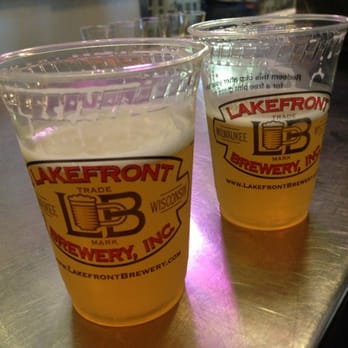 Lakefront Brewery - Nice size sample beer! - Breweries Near Me - Milwaukee, Wisconsin Lakefront Brewery - Nice size sample beer! - Breweries Near Me - Milwaukee, Wisconsin