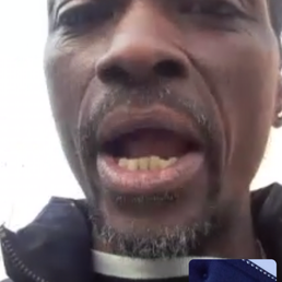 The whole time he at work he is on the phone.
