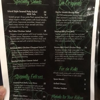 Beastside Kitchen - Menu - Seafood Near Me - Honolulu, Hawaii