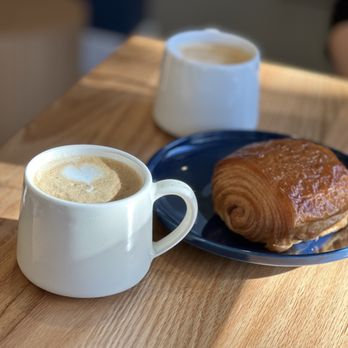 Maison Benoit - a croissant and a cup of coffee - Patisserie/Cake Shop Near Me - Danville, California