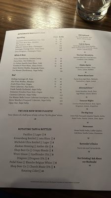 Menu photo 2 Aftermath Phoenix, AZ