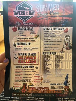 Menu photo 3 Tavern In The Bay Tower, MN