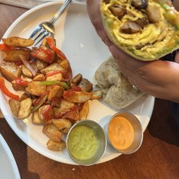 Steak burrito