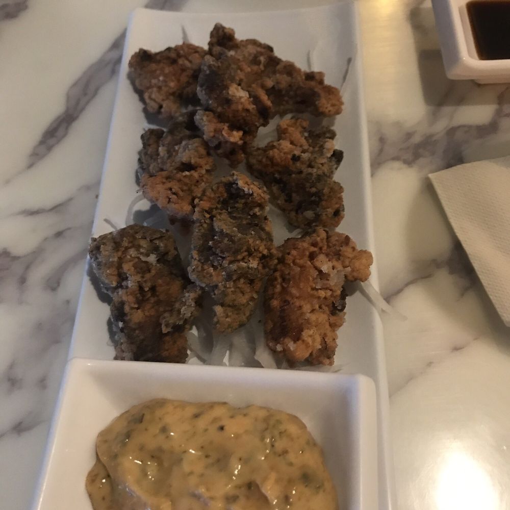 Chihiro Sushi & Bar - Karaage fried chicken! Love the sauce - Sushi Bars Near Me - Euless, Texas