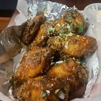 K-Bok - soy garlic wings - Korean Near Me - Somerville, Massachusetts