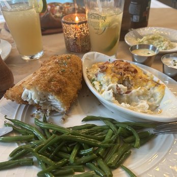 The Argonne House - Walleye and Loaded Mashed Potatoes - American Near Me - Charlevoix, Michigan The Argonne House - Walleye and Loaded Mashed Potatoes - American Near Me - Charlevoix, Michigan