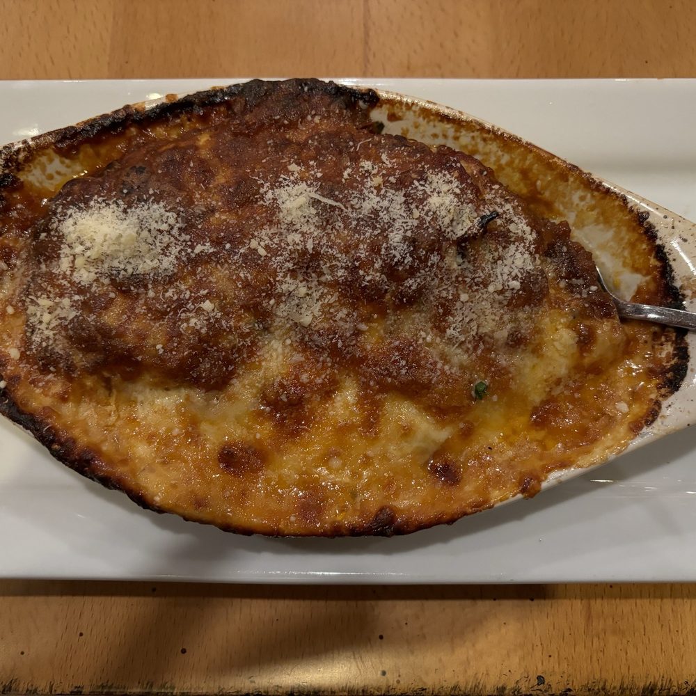 Chicken parm dinner Chicken parm dinner