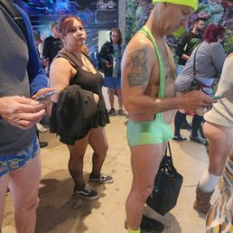 No pants ride