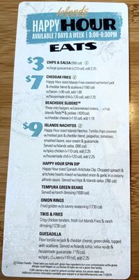 Menu photo 6 Islands Restaurant Carlsbad, CA Menu photo 6 Islands Restaurant Carlsbad, CA