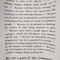 Vancouver Community Acupuncture - Yes, please! Thank you!