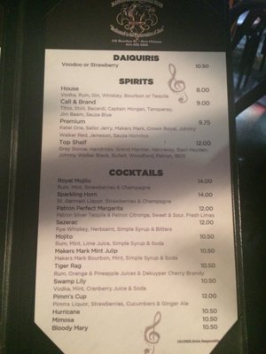 Menu photo 1 Maison Bourbon New Orleans, LA