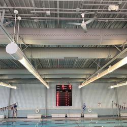 County College of Morris - The indoor six-lane pool is ideal for swim meets.