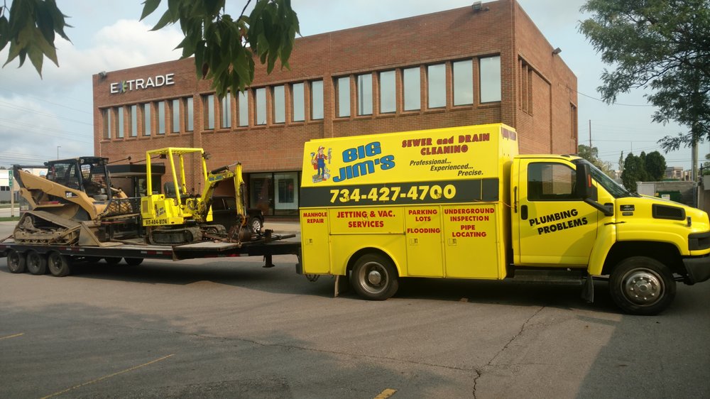 Slide of Big Jim's Sewer & Drain Cleaning,MICHIGAN