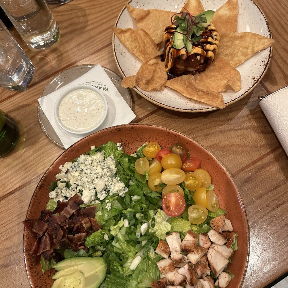Serrano Vista Cafe - Cob salad and poke nachos - Cafes Near Me - S Highland, California Serrano Vista Cafe - Cob salad and poke nachos - Cafes Near Me - S Highland, California