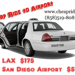 Cheap Ride to Airport - Cheap Ride to San Diego Airport (from $51 ) and LAX ($175)