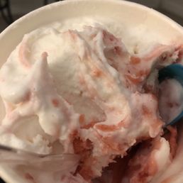 1/2 Strawberry cream 1/2 coconut