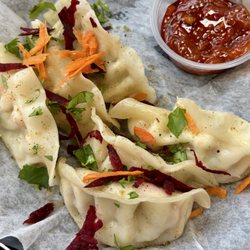 Steamed momos