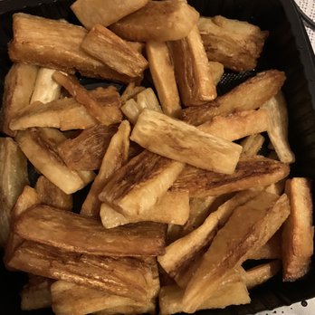 Super Chicken - Nasty, soggy, chewy (not crispy) yucca - Peruvian Near Me - Reston, Virginia