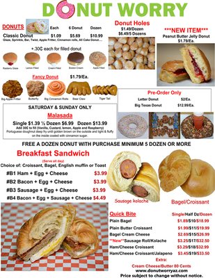 Menu photo 5 Donut Worry Coffee & Smoothies Mesa, AZ Menu photo 5 Donut Worry Coffee & Smoothies Mesa, AZ