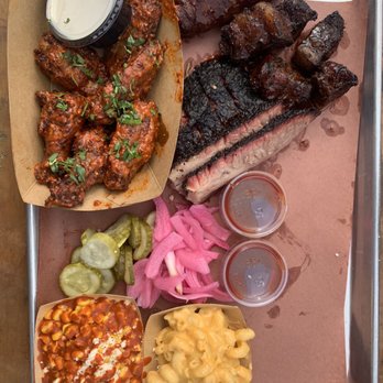 Hurtado Barbecue - Al Pastor wings, Texas Twinkie, brisket, pork belly burnt ends, elotes, Mac n cheese - Barbeque Near Me - Arlington, Texas Hurtado Barbecue - Al Pastor wings, Texas Twinkie, brisket, pork belly burnt ends, elotes, Mac n cheese - Barbeque Near Me - Arlington, Texas