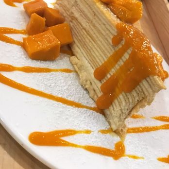 Mango Mango Dessert - Mango crepe cake - Desserts Near Me - Plano, Texas