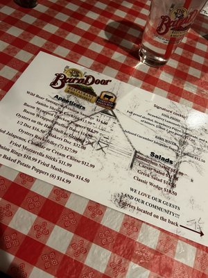 Menu photo 3 The Barn Door San Antonio, TX Menu photo 3 The Barn Door San Antonio, TX
