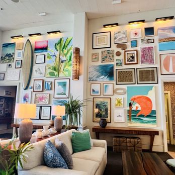 Kaimana Beach Hotel - Love the art wall gallery - Hotels Near Me - Honolulu, Hawaii Kaimana Beach Hotel - Love the art wall gallery - Hotels Near Me - Honolulu, Hawaii