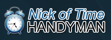 Nick of Time Handyman Service Logo