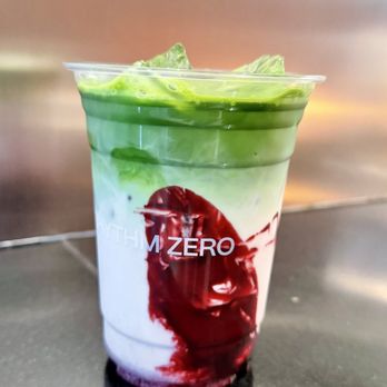Rhythm Zero - Blackberry pie matcha - Coffee & Tea Near Me - New York, New York Rhythm Zero - Blackberry pie matcha - Coffee & Tea Near Me - New York, New York