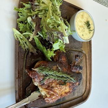 Sugo Social - Brick roasted chicken - New American Near Me - Rolling Hills Estates, California